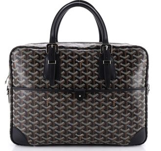Goyard Ambassade Briefcase Coated Canvas MM