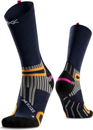 X Socks Hike Anatomix Merino Crew Wandersocken - Unisex | blau