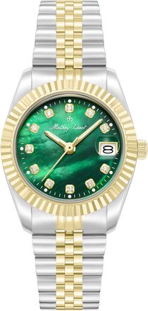 Mathey-Tissot Quartz Green Mother of Pearl Dial Ladies Watch H250954A-B