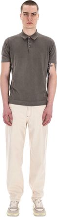 Drumohr Frosted Superlight Cotton Polo