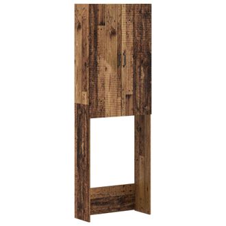 vidaXL Mueble De Ba&ntilde;o Haarlem Madera Envejecida 66 X 25,5 X 190 Cm Vidaxl