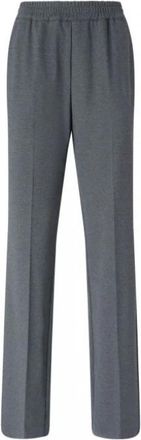 Pinko Broeken - Dames - Straight fit broeken - Grijs - M - Broeken