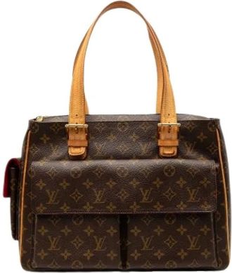 Louis Vuitton Pre-owned Handbags, female, Brown, Size: ONE SIZE Pre-owned Multipli-Cite