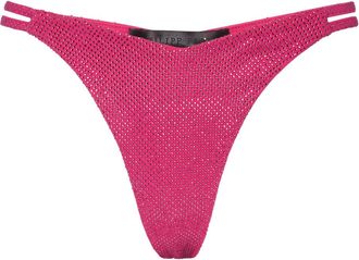 Philipp Plein Slip Ondergoed - Dames - Bikinis - Roze - XS - Katoen - Badmode