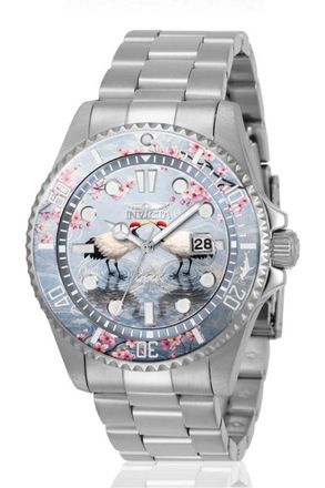 Invicta Pro Diver 51063 Herenhorloge - Quartz Uurwerk - Roestvrij Staal met Blauwe Wijzerplaat - 43 mm - Summerville