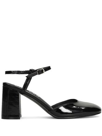 Bibi Lou 45mm patent sandals - Black
