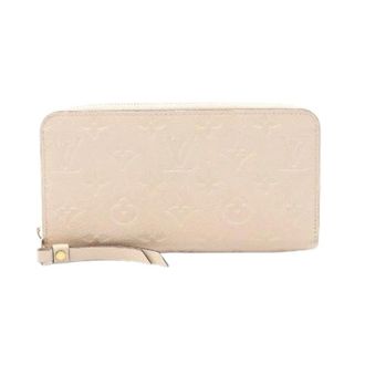 Louis Vuitton Pre-owned Wallets, female, Beige, Size: ONE SIZE Pre-owned Zippy Wallet Monogram Empreinte Wallet