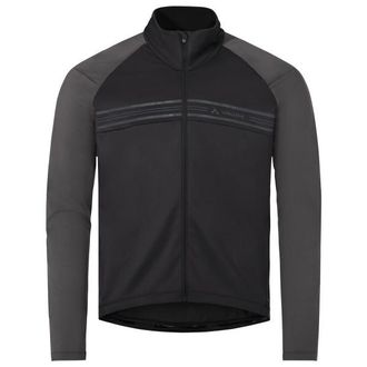 Vaude Posta L/S Tricot II Velotrikot f&uuml;r Herren | schwarz/grau