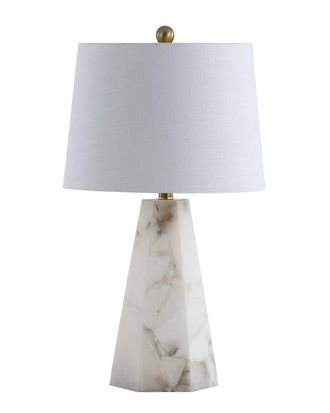 Jonathan Y Designs Jonathan Y Xio 25.5In Alabaster Led Table Lamp