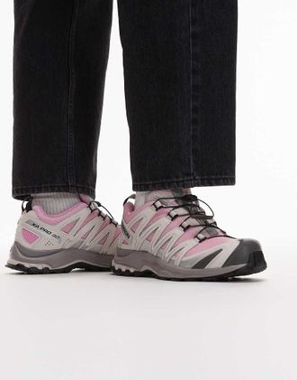 Salomon XA Pro 3D - Sneakers color rosa ghiaccio e lilla cenere