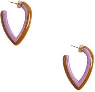 La DoubleJ Dew Earrings Bicolor Mini Bicolor Lilac at Nordstrom