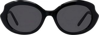 Loewe Slim Black Geometric Sunglasses