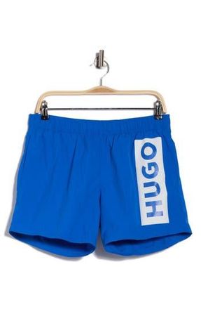 BOSS Okko Swim Trunks in Open Blue at Nordstrom Rack, Size Xx-Large