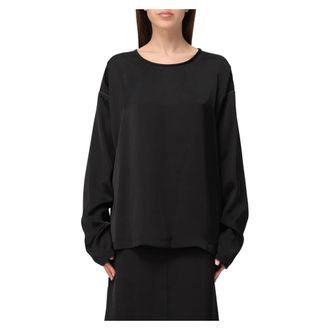 Fabiana Filippi Casacca Sweatshirt - Dames - Sweatshirts - Zwart - S - Hoodies & sweatvesten