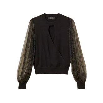 Twinset Maglia Girocollo - - Knitwear - Donna - Nero - S