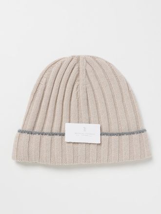 Brunello Cucinelli Ribbed Pure Cashmere Beanie with Cuff