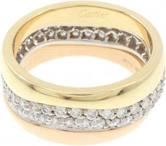 Cartier Yellow Gold (18K) Pink Gold (18K) White Gold (18K) Band Ring (Pre-Owned)