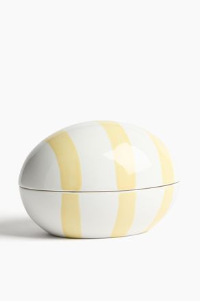 H&M Eif&ouml;rmiges Keramikgef&auml;ss - Yellow