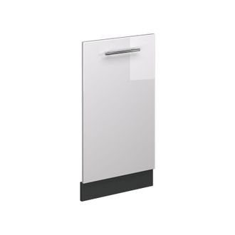 Vicco Pannello frontale della lavastoviglie Fame-Line, Bianco lucido, 45 cm senza piano di lavoro Vicco