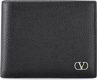 Valentino Accessoires, Heren, Zwart, ONE Size, Leer, VLogo Signature Portemonnee