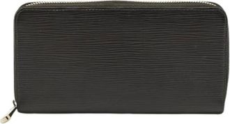 Louis Vuitton Pre-owned Wallets, female, Black, Size: ONE SIZE Pre-owned Vintage Leather Wallet