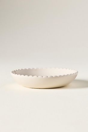 Fringe Studio Scalloped Edge Cat Saucer