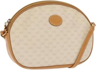 Gucci Pre-owned Cross Body Bags, female, Beige, Size: ONE SIZE Pre-owned Vintage Cross Body Bag