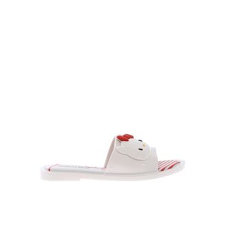 Melissa Slipper + Hello Kitty - female - Melissa - Sliders - White - 7 UK - Shoes