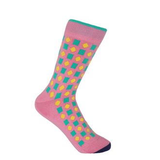 Peper Harow Diamonds Womens Socks - Pink