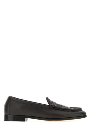 Bottega Veneta Brown Textured Loafer
