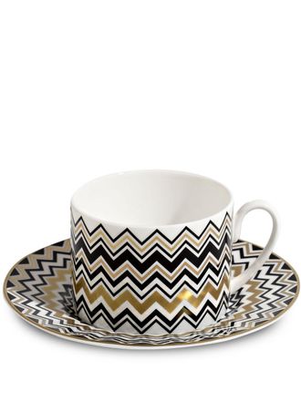 Missoni Home Set da tè Zig Zag (2 pz) - Multicolore