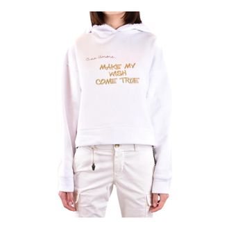 Giada Benincasa Hoodie - Dames - Hoodies - Wit - M - Hoodies & sweatvesten
