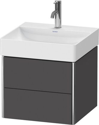 Duravit Xsquare Mueble De Ba&ntilde;o De Pared 48,4x46,0 Cm, 2 Cajones, - Duravit