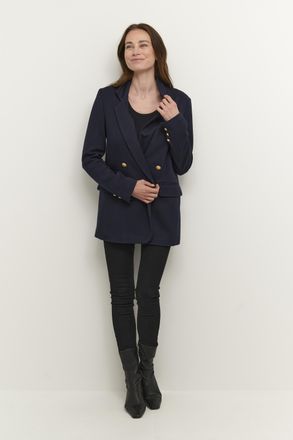 Culture Blazer Tight fit Salute dark blue