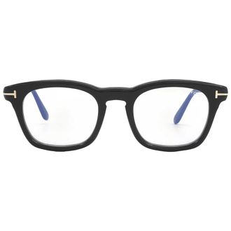 Tom Ford Blue Light Block Square Mens Eyeglasses FT5870-B 001 50