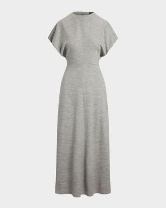 Polo Ralph Lauren Wool-Blend Dolman Maxi Dress