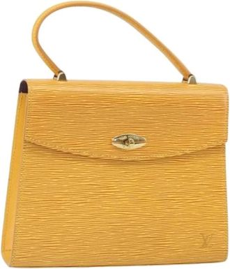 Louis Vuitton Pre-owned Handbags, female, Yellow, Size: ONE SIZE Pre-owned Vintage Handbag