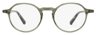 Moncler ML5120 Oval Keyhole Bridge Eyeglasses - Gray