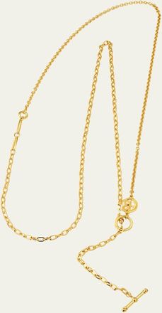 Ben-Amun Arielle Gold Lariat Toggle Necklace