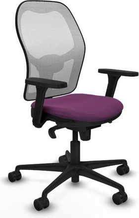 Piqueras y Crespo Jorquera Sincro Malla Blanca Similpiel Morado Brazos 3d Base Nailon Ruedas 65mm Nailon