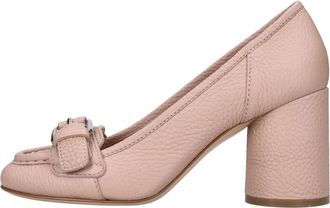 Casadei Hammered Leather Pump - Dames - Pumps - Roze - 37 EU - Leer - Schoenen