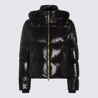 Moose Knuckles Black Nylon Down Jacket