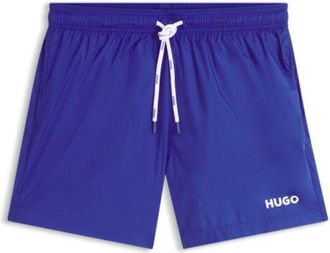 HUGO BOSS Swim shorts with contrast logo print
