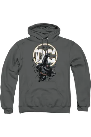 Gildan Batman DC Comics Adult Pull Over Hoodie / Hooded Sweatshirt