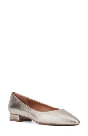 Aquatalia Penina WeatherproofFlat in Platino at Nordstrom Rack, Size 8