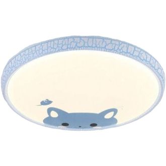 Trade Shop Trade Shop Traesio - Plafoniera Lampadario Camera Bambini Luce Naturale 4000k 30w 1300lm 410x60mm 98084