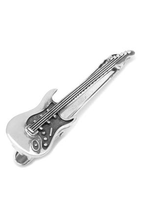 Cufflinks Inc. Ox and Bull Trading Co. Guitar Tie Clip in Silver at Nordstrom