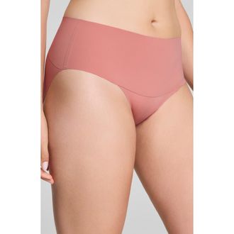 Spanx SPANXsmooth Undie-tectable Briefs in Rose Quartz at Nordstrom Rack, Size X-Large