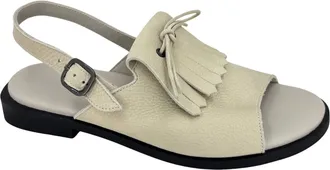 Arche Womens Kakuma Sling-Back Sandal In Beige