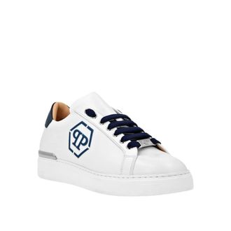 Philipp Plein Heren, Schoenen, Wit, Maat: 41 EU Leer